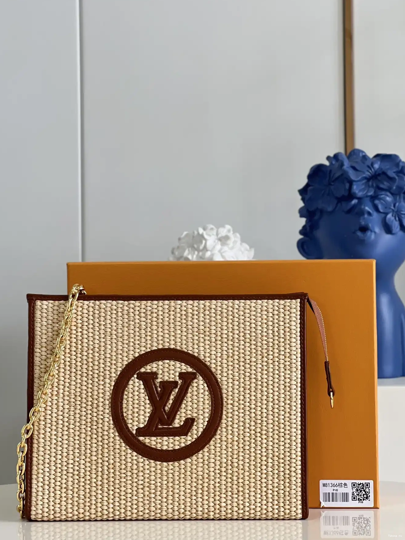 Affordable POUCH TOILETRY VUITTON LOUIS ON CHAIN 0701